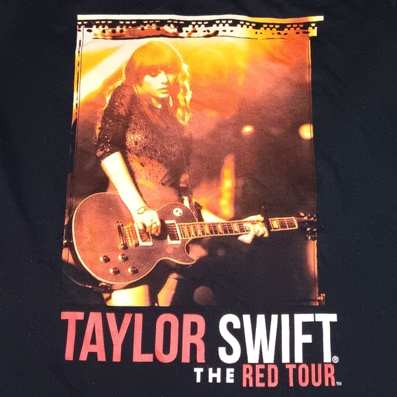 2013 Taylor Swift Red Tour Shirt Concert Tee Vintage - Picture 1 of 6